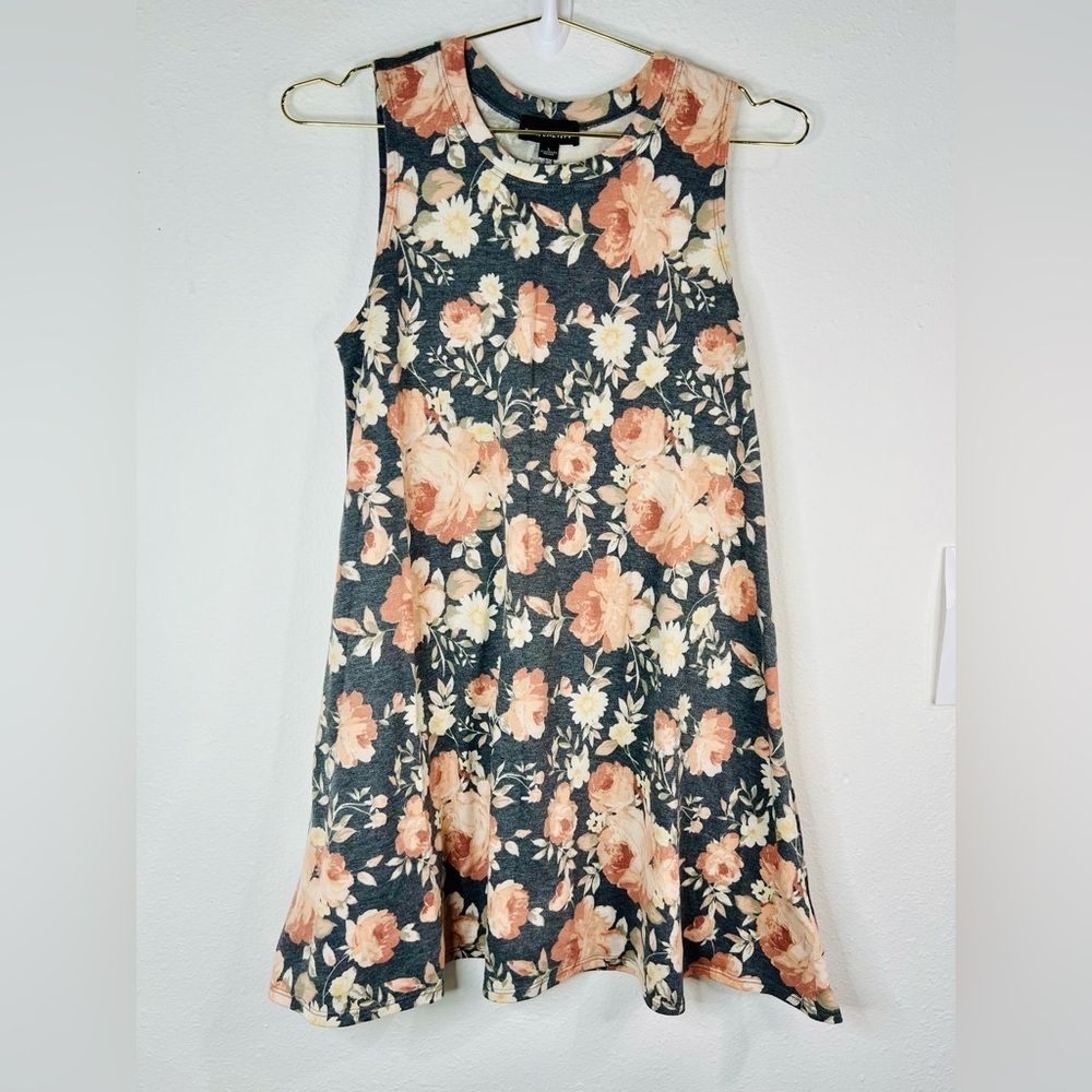 Fortune + Ivy Women’s Floral Sleeveless Dress Size Large Casual A-Line 32” - Picture 3 of 9